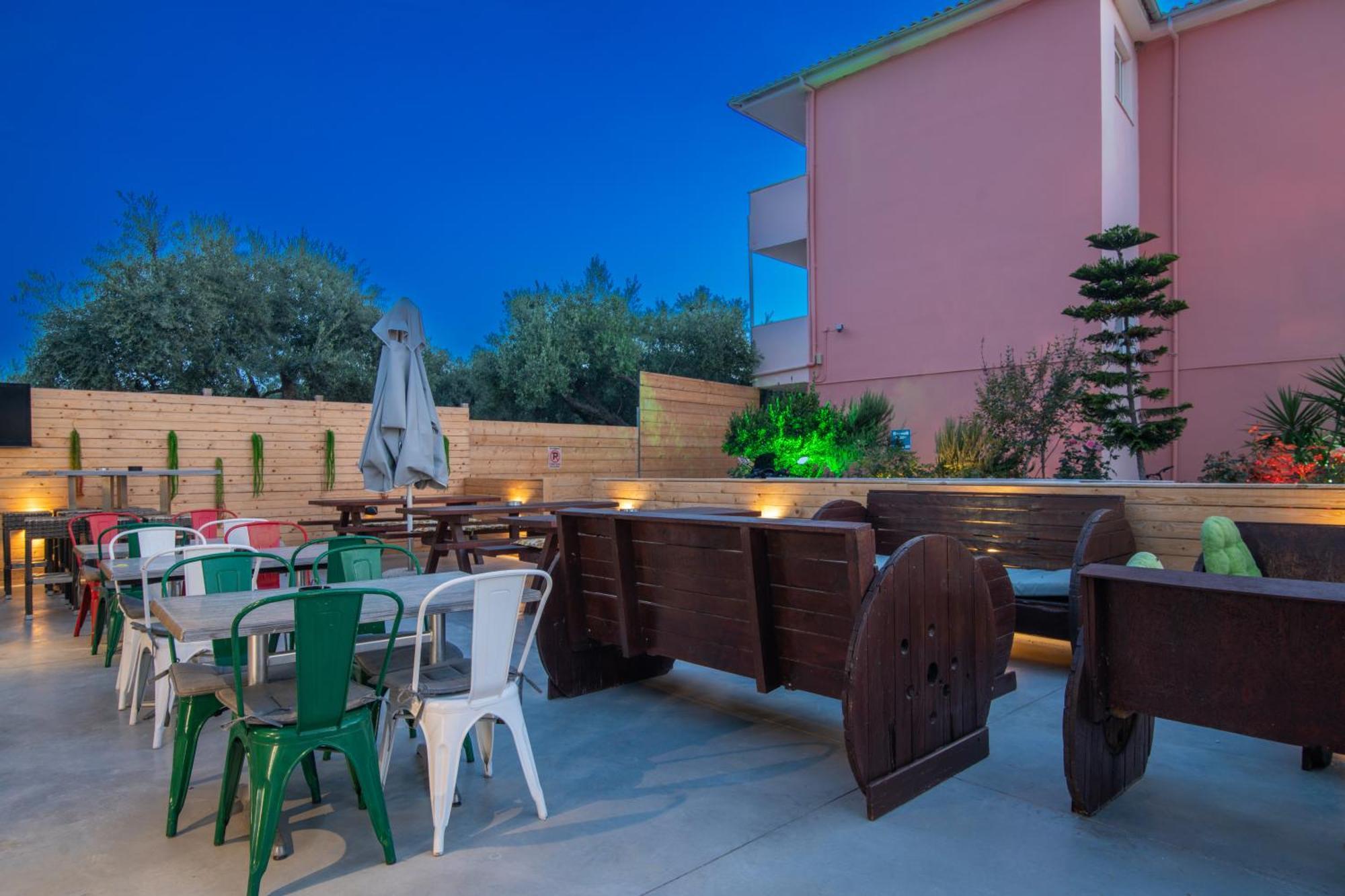 Savvas Hotel (Adults Only) Лаганас Екстер'єр фото